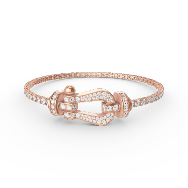 [TENDENCIAS] PULSERA DE TENIS FORCE LARGE HORSESHOE FULL DIAMOND 